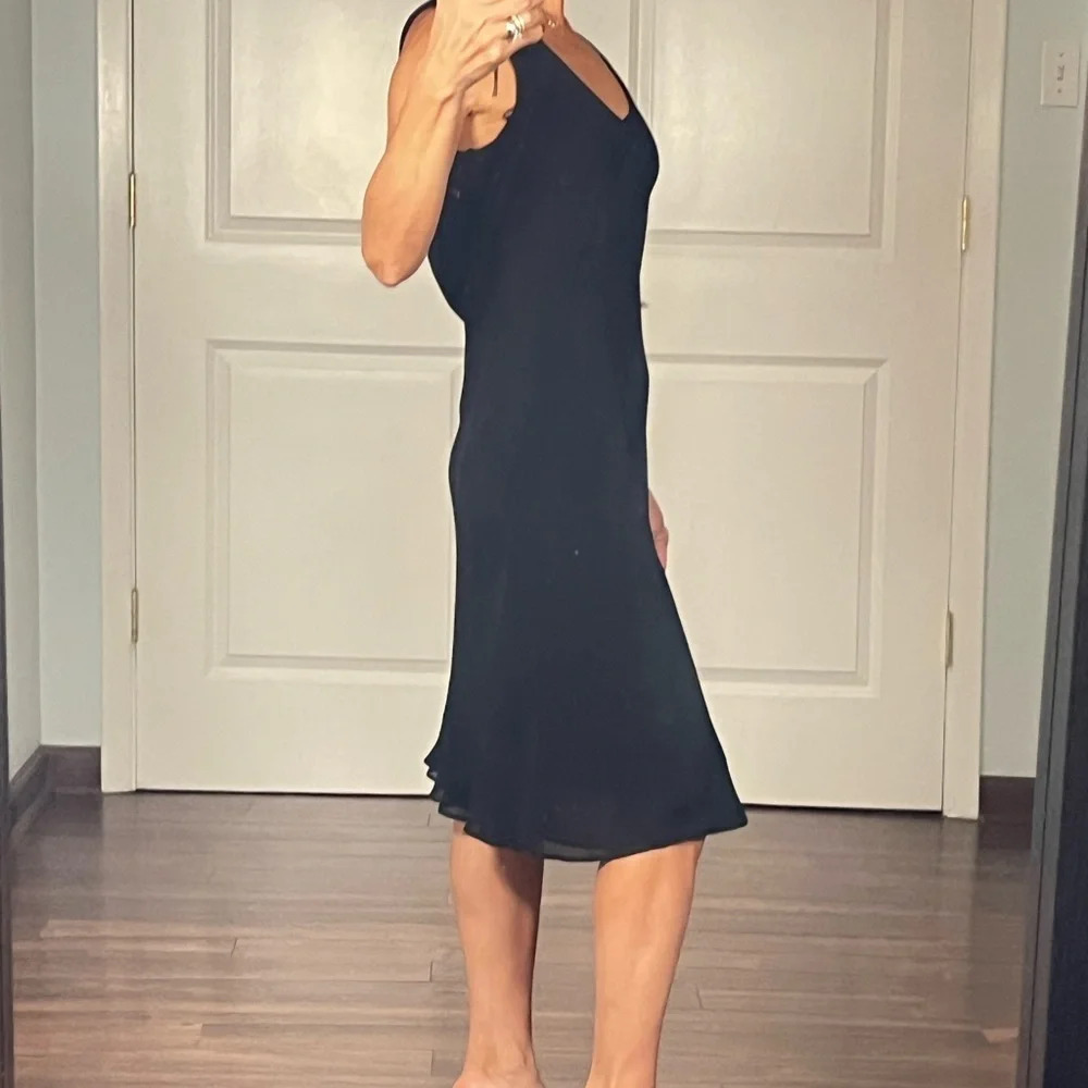 Simply Silk 100% silk midi slip dress size M - Picture 6 of 11